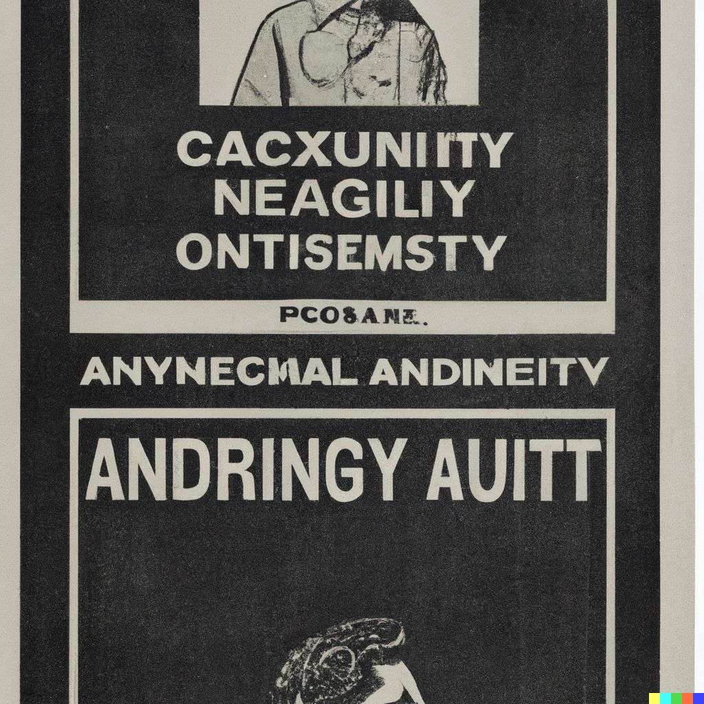a representation of anxiety, government information leaflet from World War 2